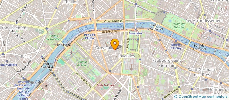 localisation de l'entreprise CHOISIR PARIS  PARIS