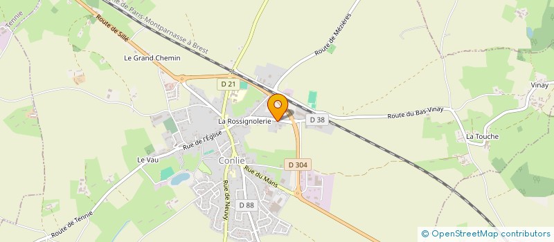 localisation de l'entreprise CHOISNET  CONLIE