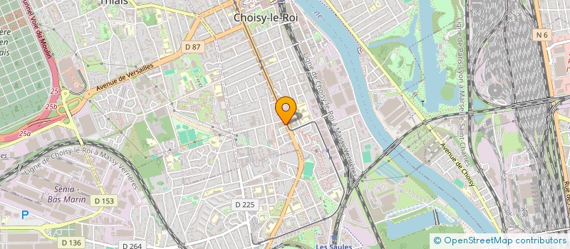 localisation de l'entreprise CHOISY 10 à CHOISY-LE-ROI