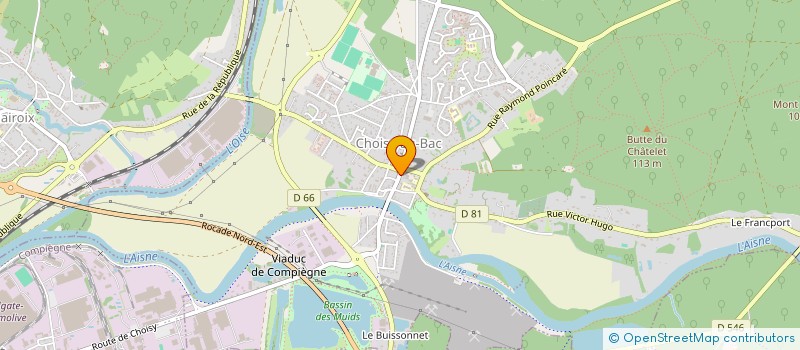 localisation de l'entreprise CHOISY CONDUITE 3.0  LONGUEIL-ANNEL