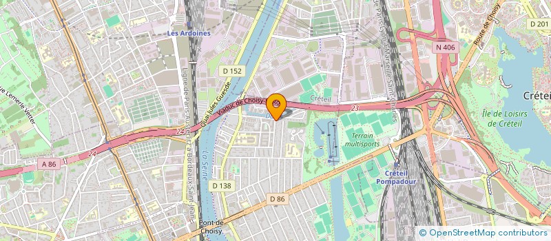 localisation de l'entreprise CHOISY COUVERTURE à CHOISY-LE-ROI