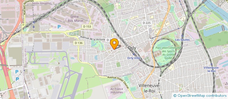 localisation de l'entreprise CHOISY ISOLATION  ORLY
