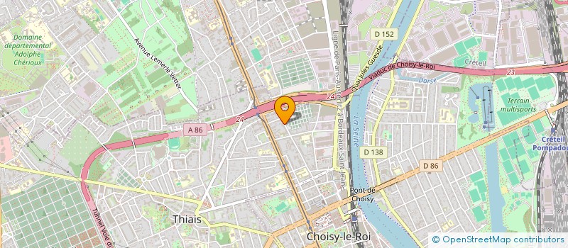 localisation de l'entreprise CHOISY PRICE à CHOISY-LE-ROI