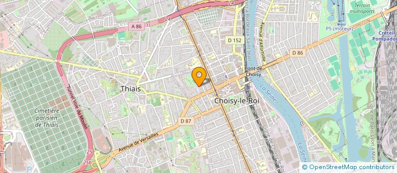 localisation de l'entreprise CHOISYDIS à CHOISY-LE-ROI