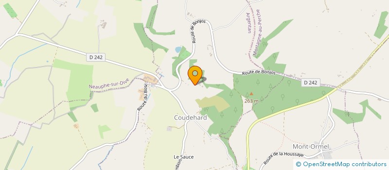 localisation de l'entreprise CHOIX DE VIE à COUDEHARD