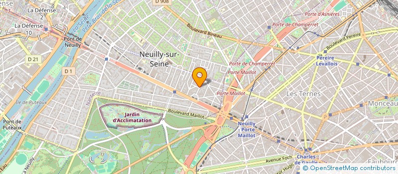 localisation de l'entreprise CHOIX ET ASSOCIES à NEUILLY-SUR-SEINE