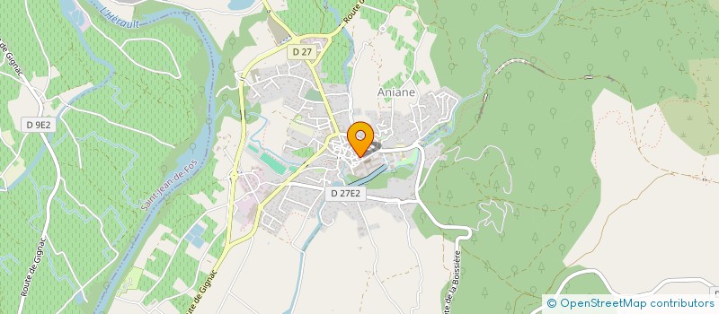 localisation de l'entreprise CHOIX FACILE  ANIANE