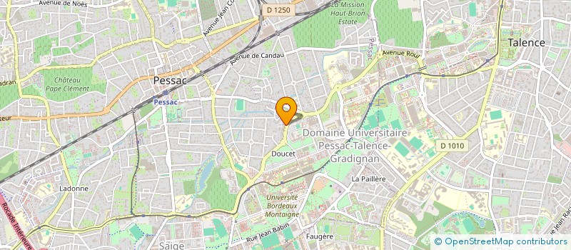 localisation de l'entreprise CHOK DEE  PESSAC