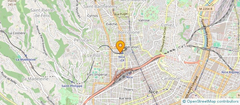 localisation de l'entreprise CHOK DEE à NICE