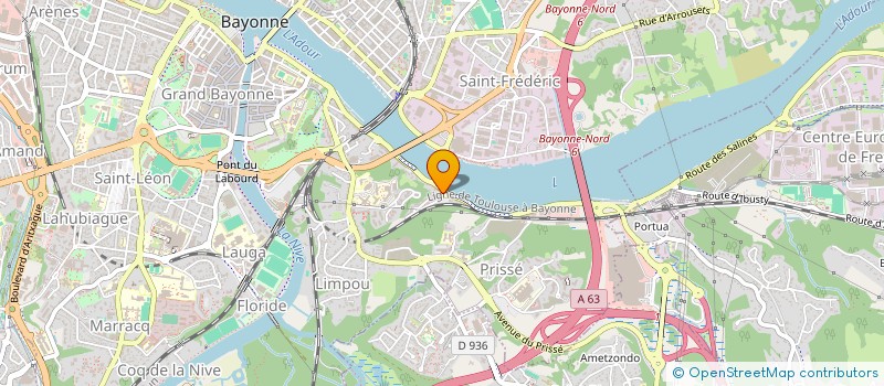 localisation de l'entreprise CHOKARIA à BAYONNE