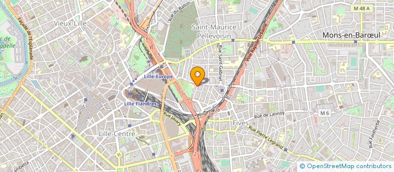 localisation de l'entreprise CHOKATTI à LILLE