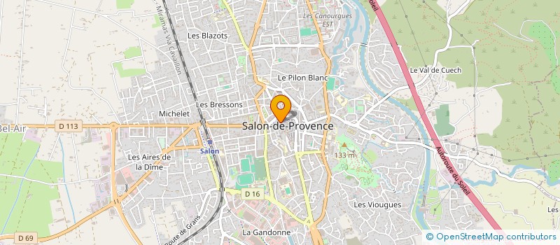 localisation de l'entreprise CHOKOA à SALON-DE-PROVENCE