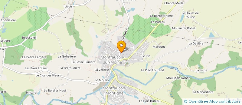 localisation de l'entreprise CHOLET ASSOCIATION LIBRE INFORMATIQUE ET SOLIDAIRE à SEVREMOINE
