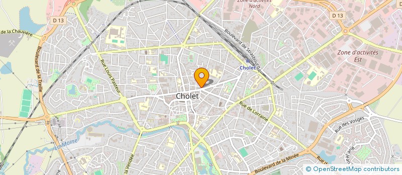localisation de l'entreprise CHOLET BARBER 49 à CHOLET