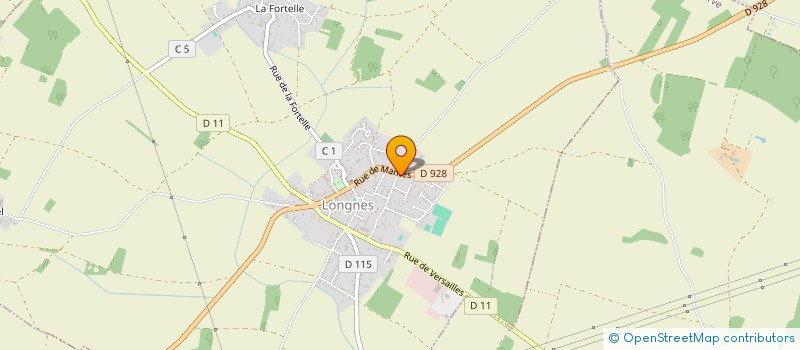 localisation de l'entreprise CHOLET DOMINIQUE  LONGNES