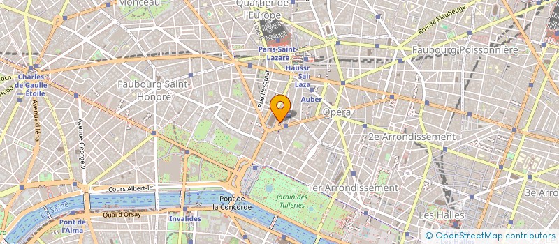 localisation de l'entreprise CHOLET DUPONT OUDART PATRIMOINE  PARIS