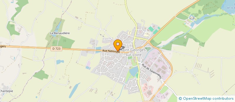 localisation de l'entreprise CHOLET LAQUAGE à SAINT-GEORGES-SUR-LOIRE