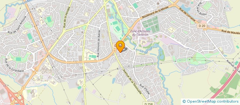 localisation de l'entreprise CHOLET MARCHE NORDIQUE à CHOLET