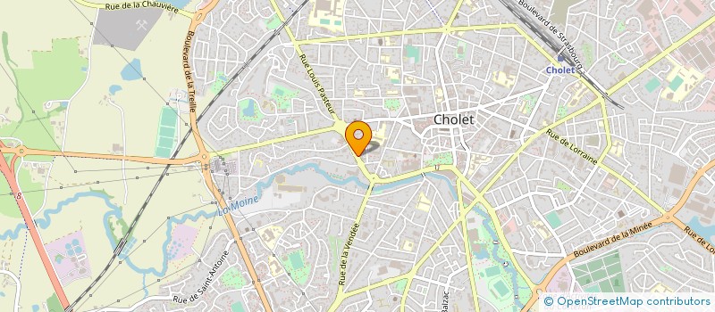 localisation de l'entreprise CHOLET MOTOS à CHOLET