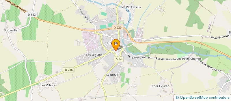 localisation de l'entreprise CHOLLET à ROUILLAC