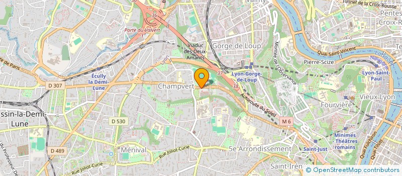 localisation de l'entreprise CHOLLET  LYON