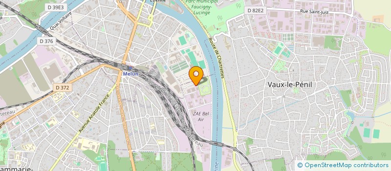 localisation de l'entreprise CHOLSA à LA ROCHETTE
