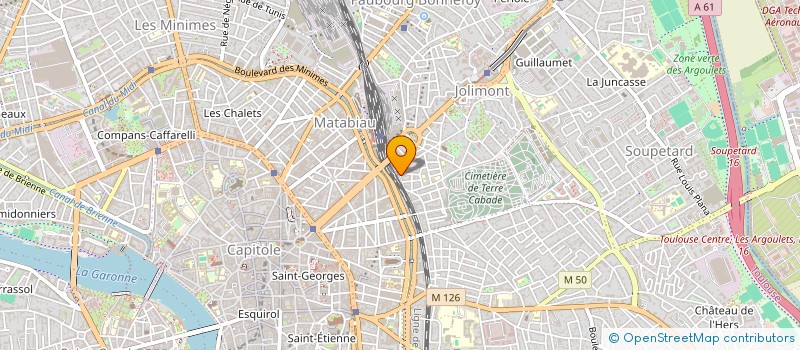 localisation de l'entreprise CHOM CHOM  TOULOUSE