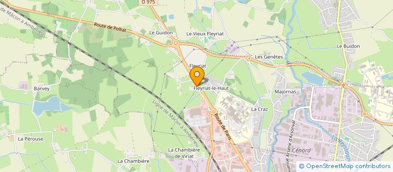 localisation de l'entreprise CHOMAZ STORES FERMETURES  VIRIAT