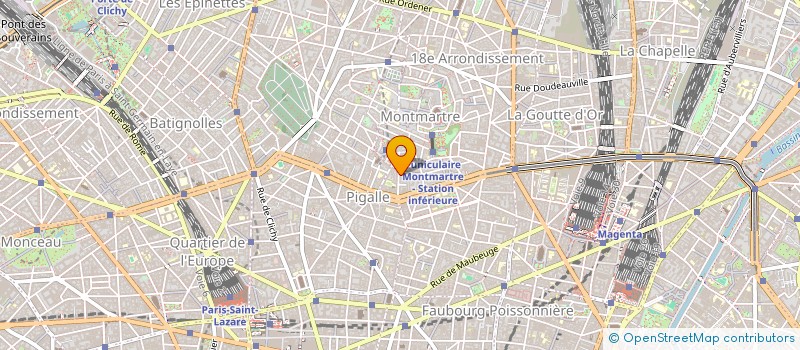 localisation de l'entreprise CHOMEPIN  PARIS