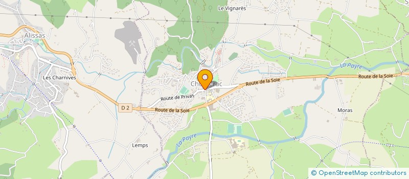 localisation de l'entreprise CHOMERAC EXPERTISE  CHOMERAC