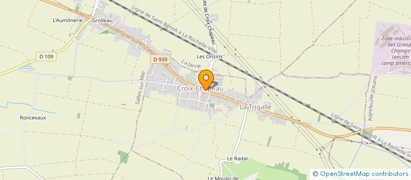 localisation de l'entreprise CHONCHOC  CROIX-CHAPEAU