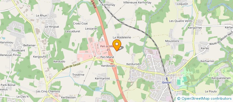 localisation de l'entreprise CHOO KUN  GUIDEL