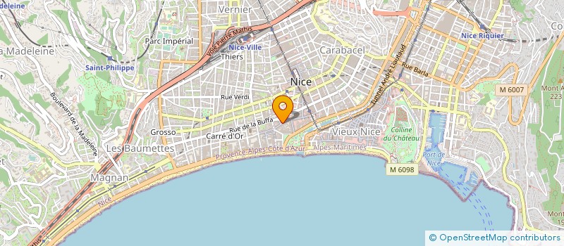 localisation de l'entreprise CHOOBIDOU à NICE