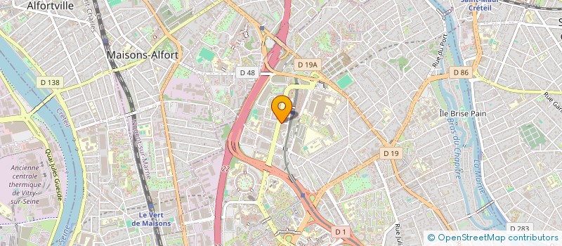 localisation de l'entreprise CHOOLA  CRETEIL