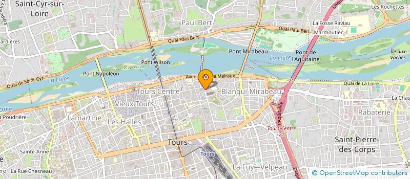 localisation de l'entreprise CHOOO LA MODE à TOURS
