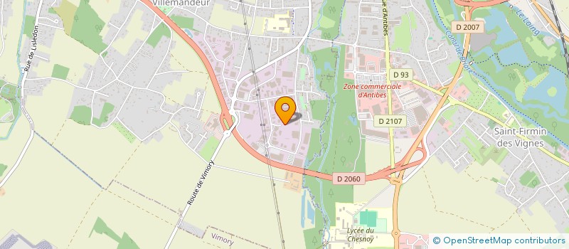 localisation de l'entreprise CHOOPINOO  VILLEMANDEUR