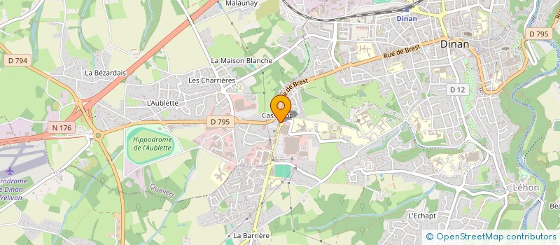 localisation de l'entreprise CHOOSE  QUEVERT