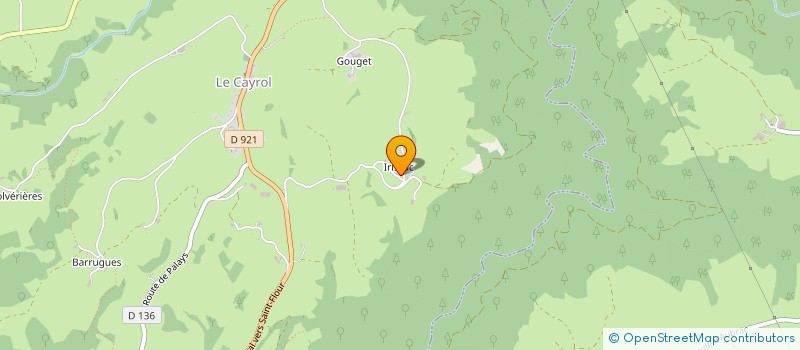 localisation de l'entreprise CHOPE DAGUERRE  LE CAYROL