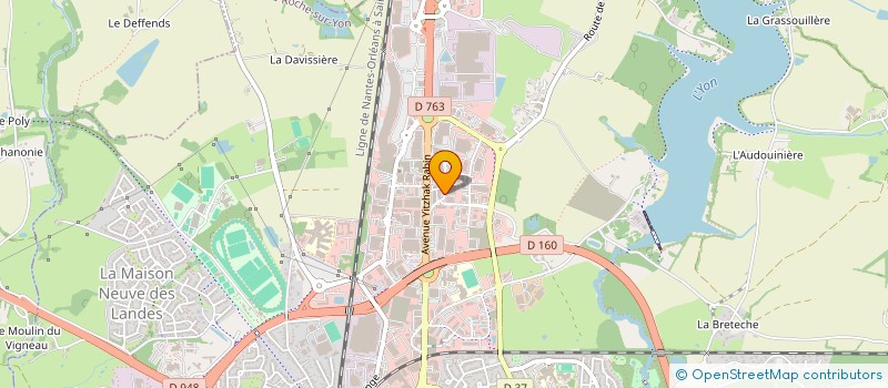 localisation de l'entreprise CHOPE ROCHE NORD à LA ROCHE-SUR-YON