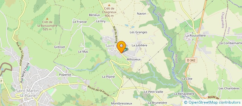 localisation de l'entreprise CHOPE TA GRAPPE à SAINT-JOSEPH