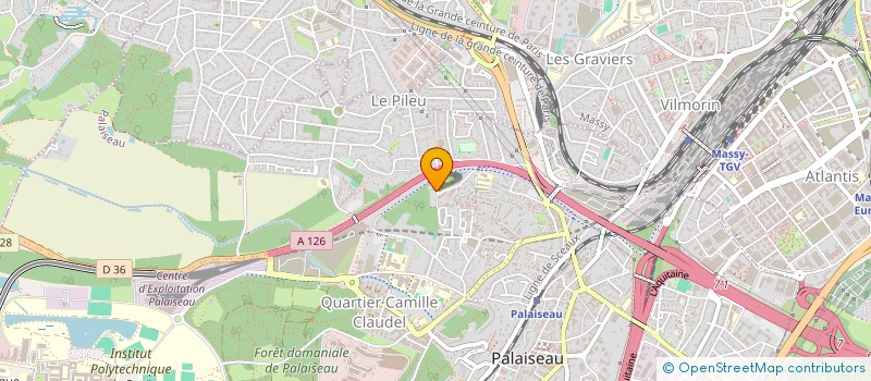localisation de l'entreprise CHOPIN à PALAISEAU