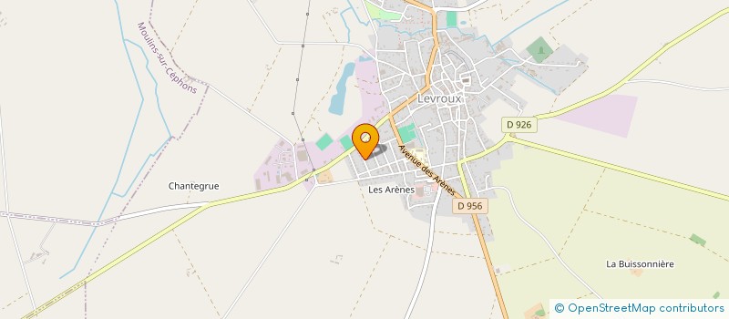 localisation de l'entreprise CHOPIN FINANCE à LEVROUX