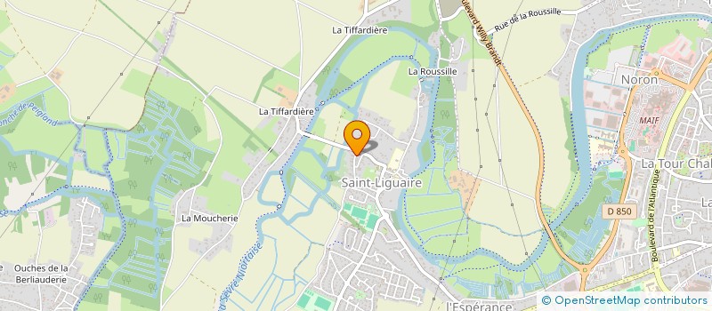 localisation de l'entreprise CHOPIN FINANCES CONSEILS à NIORT