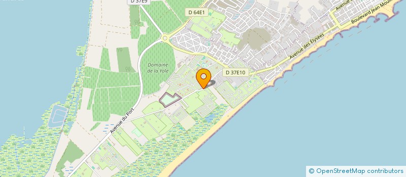 localisation de l'entreprise CHOPINAUD - GRIMAUD INDIVISION  VENDRES