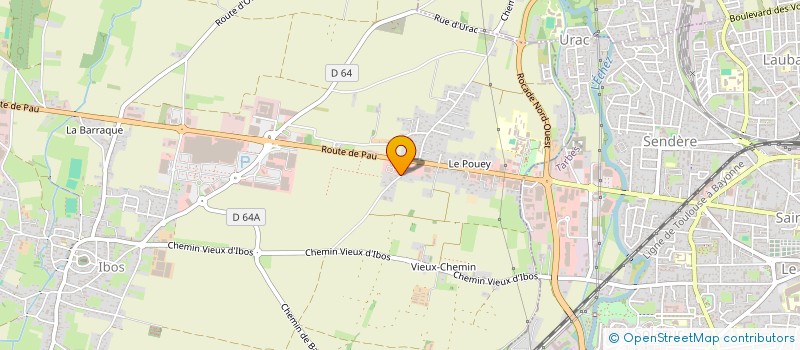 localisation de l'entreprise CHOPINET à IBOS
