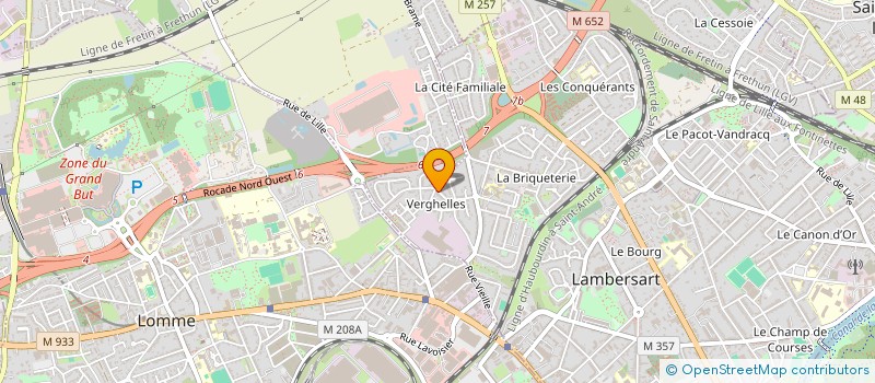 localisation de l'entreprise CHOPINET GUERVILLE à LAMBERSART