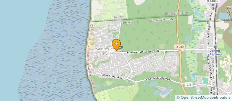 localisation de l'entreprise CHOPLAIN - VITOUX INDIVISION  CAMIERS