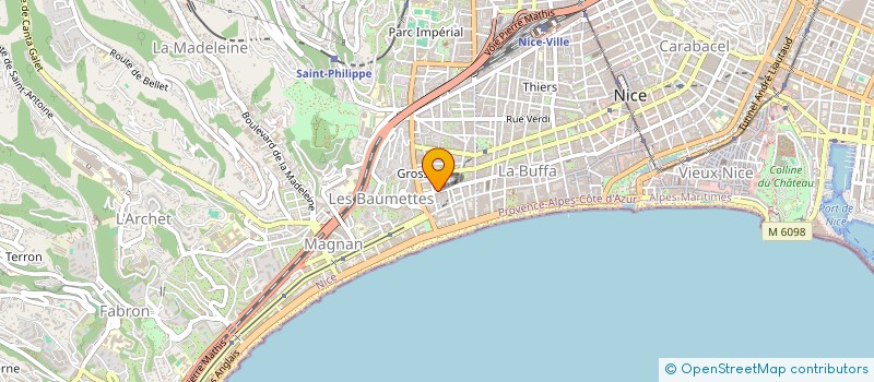 localisation de l'entreprise CHOPPER à NICE