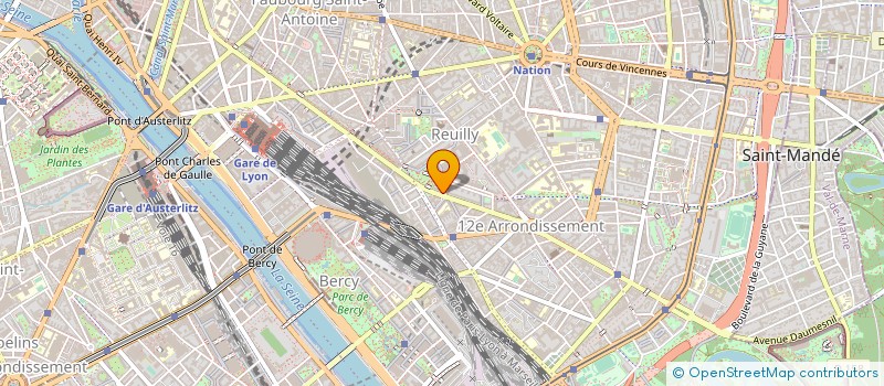 localisation de l'entreprise CHOR DISTRIBUTION à PARIS