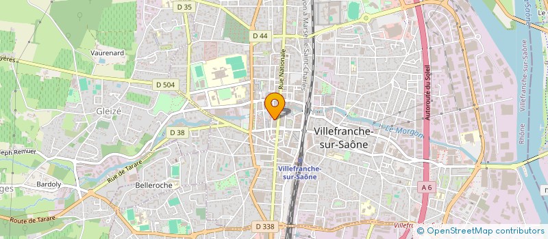 localisation de l'entreprise CHORALE A TOUS VENTS à PORTE-DES-PIERRES-DOREES